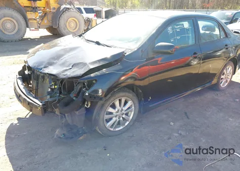 2010 Toyota Corolla S from USA, damaged, VIN 2T1BU4EE0AC493615